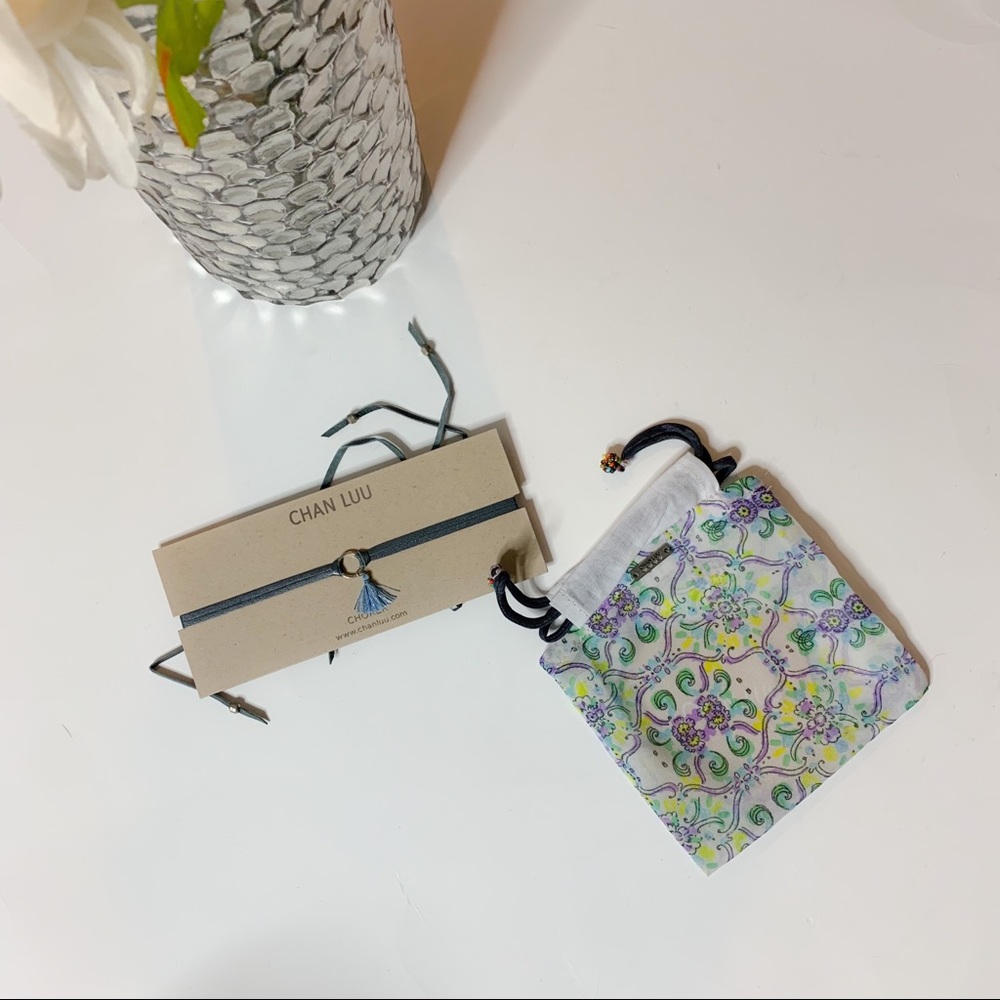 | new | Chan Luu gray choker necklace